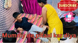 Mummy ne pitaai kar Diya 😡 viralvideo videofeed youtuberviralvideo videoviral ytshorts mummy [upl. by Trotta217]