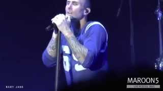 MAROON 5  Maps  Live in SEOUL 20150909 [upl. by Nilhtac]