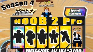 Noob To Pro S4 PT1  Units Obtained Special Summons  Roblox All Star Tower Defense [upl. by Blatman753]