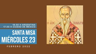 Santa Misa en vivo  Miércoles 2302 Catedral Cristo Rey [upl. by Dorraj744]