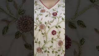 Buti Full dasing hand embroidery work 🪡 💥♥️ muhammad shaikhazmi009 short video [upl. by Weiss]