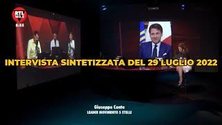 Doppio mandato intervista a Conte consolidato presidente del Movimento da tutti i giornalisti [upl. by Orelie]