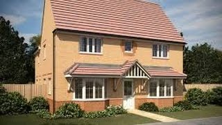 Barratt Homes  The Alnwick  Bowbrook Meadows Shrewsbury Shropshire By Showhomesonline [upl. by Ajtak]