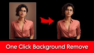 One Click Photo background remove  PNG Photo Editing [upl. by Dabney]