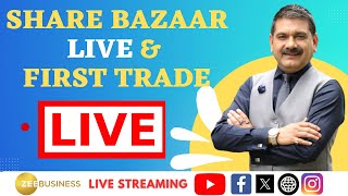 First Trade 5th February 2024  Zee Business Live  Share Market Live Updates  Stock Market News [upl. by Bellda]