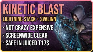 CRUSHING T17 Juiced Maps  Kinetic Blast Trickster Build Guide 325 [upl. by Tiemroth]