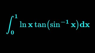 A cool log trig inverse trig integral [upl. by Kreda232]