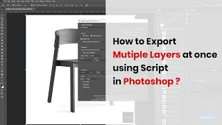 How to Export Multiple Layers at once using script in Photoshop By CG VIZ Studio [upl. by Perceval]