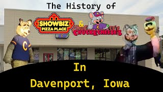 The History of Showbiz Pizza Place amp Chuck E Cheese in Davenport Iowa [upl. by Tohcnarf94]