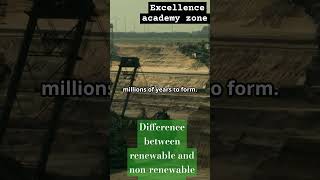 Difference between renewable and nonrenewable resourcescbse ecommerce economy cbse viralvideo [upl. by Eceinart]