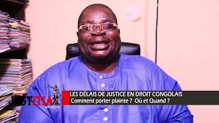 DELAIS DE JUSTICE EN DROIT CONGOLAIS [upl. by Lozar]