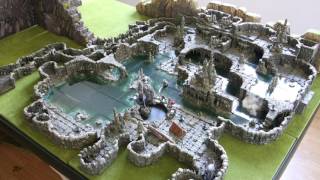 Dwarven Forge cavern river [upl. by Ytsrik547]