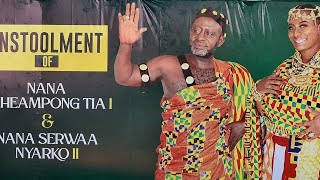 ENSTOOLMENT OF NANA ACHEAMPONG TIA I amp NANA SERWAA NYARKO II  PART 2 [upl. by Kevon5]