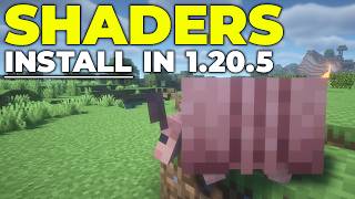 How To Download amp Install Shaders in Minecraft 1205 PC [upl. by Burkhard]