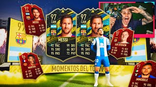 LAS MEJORES RECOMPENSAS DE FUT CHAMPIONS DE LA HISTORIA  2 MESSI SIF 97 SEGUIDOS  FIFA 20 [upl. by Enyrhtac]