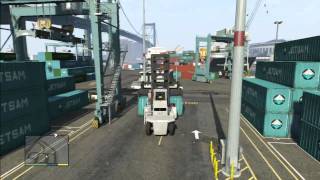 GTA V Missions 28 Scouting The Port Trevor [upl. by Nahtnaoj88]