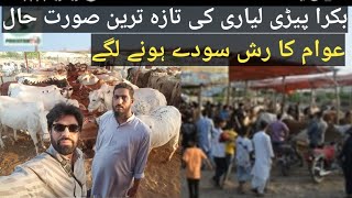 Bakra Peri Lyari  Awam ka Rash Sode Horahe Hen  Latest Update  Pakistan Tv [upl. by Circosta]