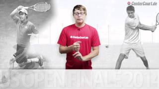 Marin Cilic vs Kei Nishikori US Open 2014 Preview [upl. by Luanni]