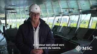 Interview MSC Seaside  Une technologie de pointe [upl. by Nadiya128]