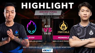 Mongolian derby  MONGOLZ vs ATOX  PCmall Zowie Cup 2023  Grand FInal [upl. by Hras]