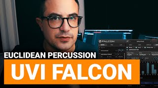 Working with UVI Falcon  Euclidian Percussion [upl. by Melc]