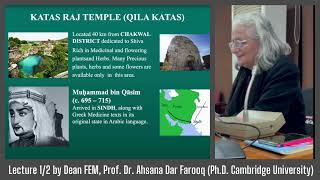 Alternative Medicine in Pakistan  GrecoArabic Medicine  Lecture 12  Prof Dr Ahsana Dar [upl. by Cynthie]