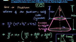 Surface Areas amp Volumes  X grade  NCERT Exercise 134 prob 5 [upl. by Capone]