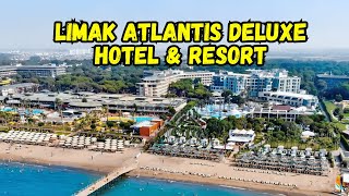 Limak Atlantis Deluxe Hotel amp Resort  Hotel Tour 2024 Belek Turkey [upl. by Kaspar329]