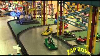 Indoor GoKarts  Zap Zone [upl. by Aminta]