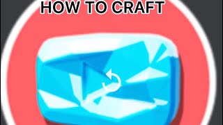 HOW TO CRAFT WATER PLAQUE YOUTUBE SIMULATOR [upl. by Fai]