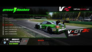 ACC  S9  VRGT3c  Lauf 4  Monza BMW M4 GT3 79 CSL DD  McLaren V2 [upl. by Goldy793]