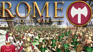 SPEARBAND PREVAIL Rome Total War Germania Campaign Letsplay  1 [upl. by Enamrahs]