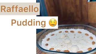 raffaello pudding 😋 [upl. by Markiv11]