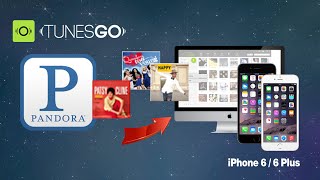 Pandora to iPhone 6 Plus How to Download Music from Pandora to iPhone 6 6 Plus [upl. by Ajtak772]