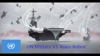 Epic Anime UN Military VS Alien Robot TH amp ENG Lyrics [upl. by Daye]