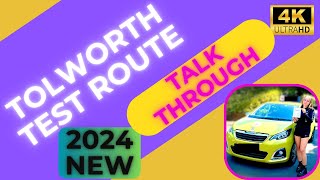 tolworth testroute  talk Through  2024  NEW [upl. by Som]