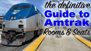 Amtrak Roomette Bedrooms and Seat Compared [upl. by Anthony]