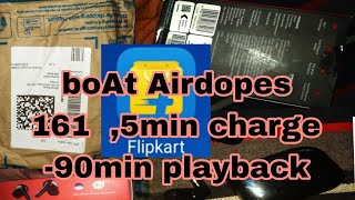 boat blutooth headphones 161 flipkart reopen boxreveu [upl. by Yrelbmik592]