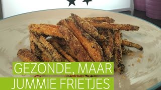 JUMMIE gezonde frietjes van zoete aardappel [upl. by Ydniahs901]