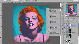 POP ART Creator PRO  Andy Warhols Marilyn [upl. by Bastian]