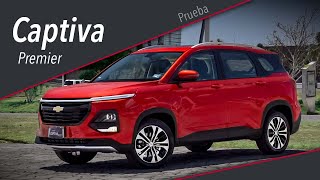 Chevrolet Captiva Premier 2022 a Prueba  SUV para 7 pasajeros [upl. by Autry]