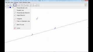 GeoGebra Tutorial parallel lines [upl. by Amor]