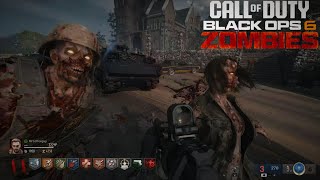 BO6 Zombies Liberty Falls  First Ever match and I didn’t do so hot [upl. by Aloivaf335]