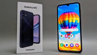 Samsung Galaxy A15  Unboxing amp First Look Review [upl. by Aihtnyc655]