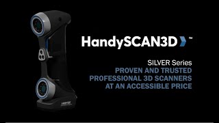 NEW  HandySCAN Silver Series Elite Models  Blue Laser Technology [upl. by Ahsinyar394]