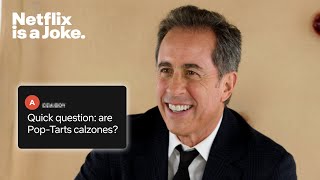 Jerry Seinfeld Responds to PopTart Tweets  Unfrosted  Netflix Is A Joke [upl. by Innad]