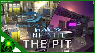 Halo Infinite  Halo 3 The Pit Remake Forge Map [upl. by Ittam578]