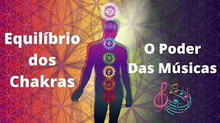 Todas as Frequências de Solfeggio de 7 Chakras Limpeza de energia de corpo Equilíbrio dos Chakras [upl. by Mcginnis]