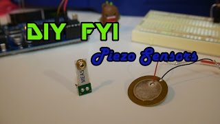 DIY FYI Piezo Sensors [upl. by Egiarc694]