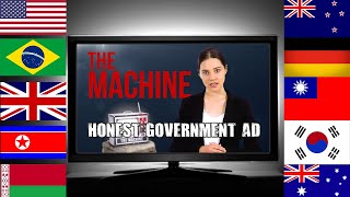 The Most Honest Global Government Ad You Will Ever See  The Juice Media  The Machine [upl. by Hough]